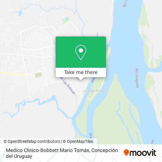 Medico Clinico-Bobbett Mario Tomás map