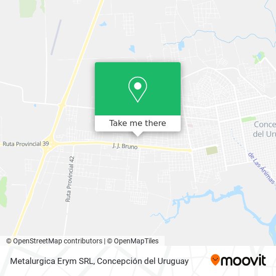 Mapa de Metalurgica Erym SRL