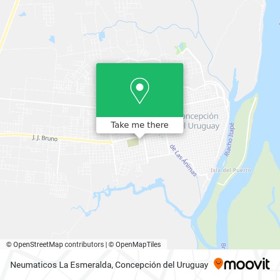 Neumaticos La Esmeralda map