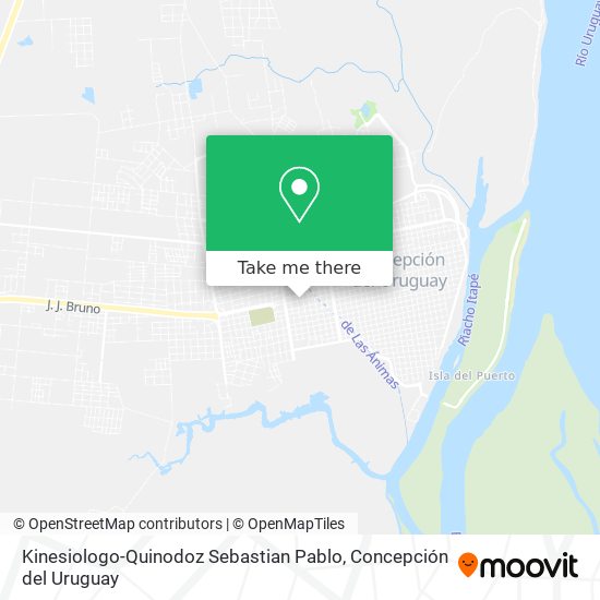Kinesiologo-Quinodoz Sebastian Pablo map