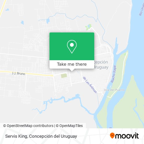 Servis King map