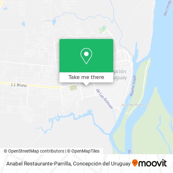 Mapa de Anabel Restaurante-Parrilla