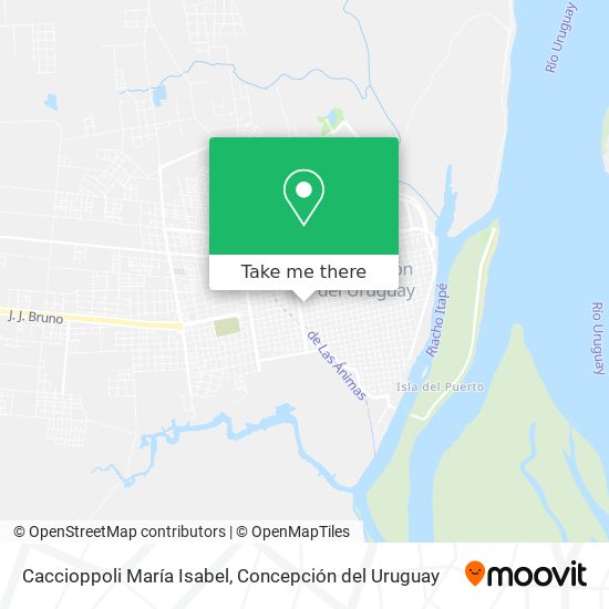 Mapa de Caccioppoli María Isabel