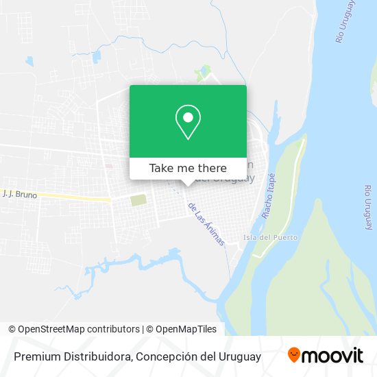 Mapa de Premium Distribuidora