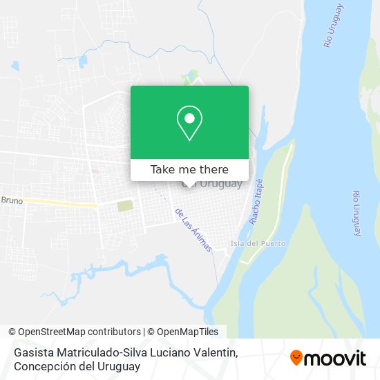 Gasista Matriculado-Silva Luciano Valentin map