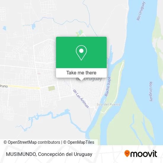 Mapa de MUSIMUNDO