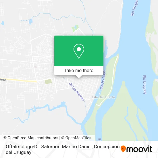Mapa de Oftalmologo-Dr. Salomon Marino Daniel