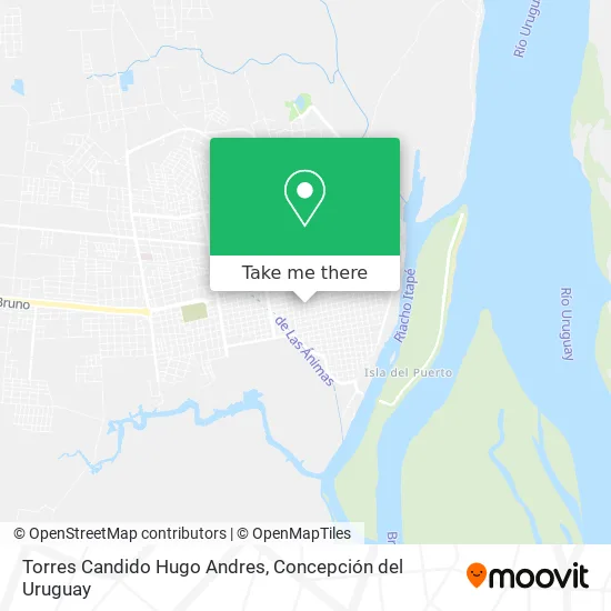 Torres Candido Hugo Andres map
