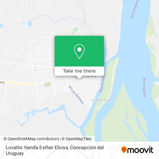 Lovatto Yamila Esther Eloisa map