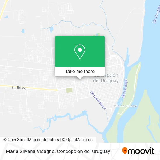 Maria Silvana Visagno map