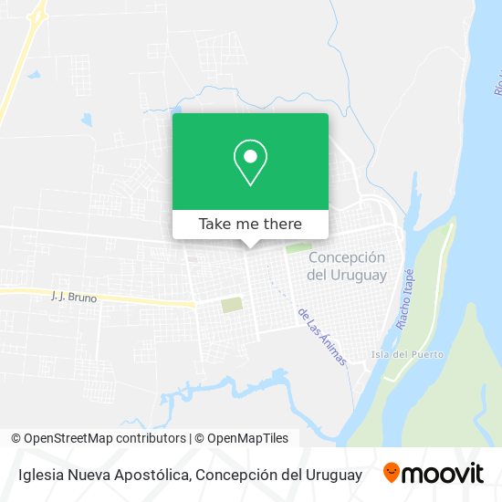 Mapa de Iglesia Nueva Apostólica