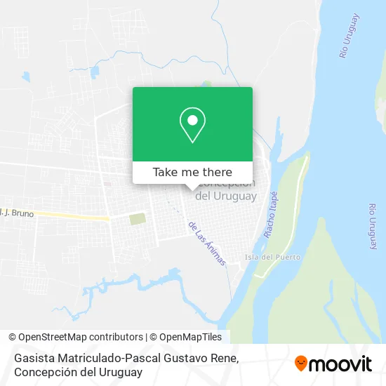 Gasista Matriculado-Pascal Gustavo Rene map