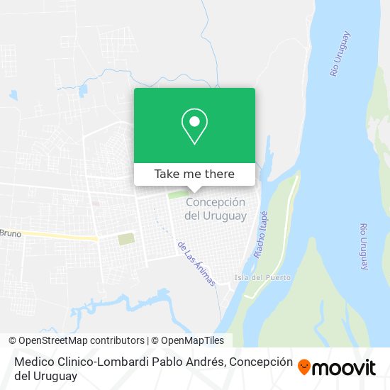 Medico Clinico-Lombardi Pablo Andrés map