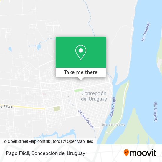 Pago Fácil map