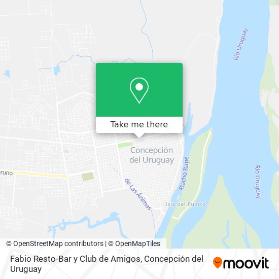 Fabio Resto-Bar y Club de Amigos map