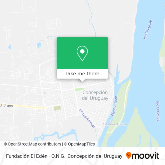 Fundación El Edén - O.N.G. map