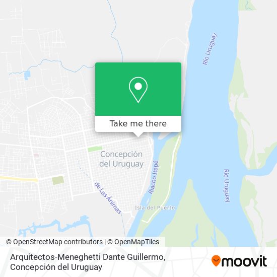 Mapa de Arquitectos-Meneghetti Dante Guillermo
