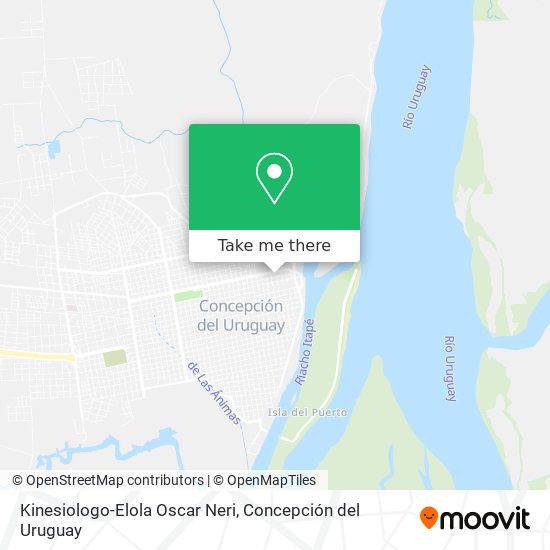 Kinesiologo-Elola Oscar Neri map