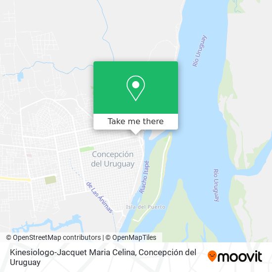 Mapa de Kinesiologo-Jacquet Maria Celina