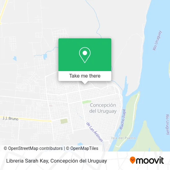 Mapa de Libreria Sarah Kay