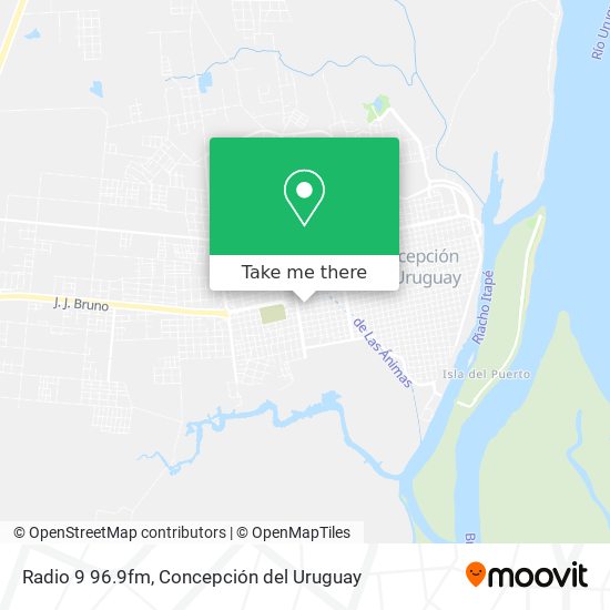 Radio 9 96.9fm map