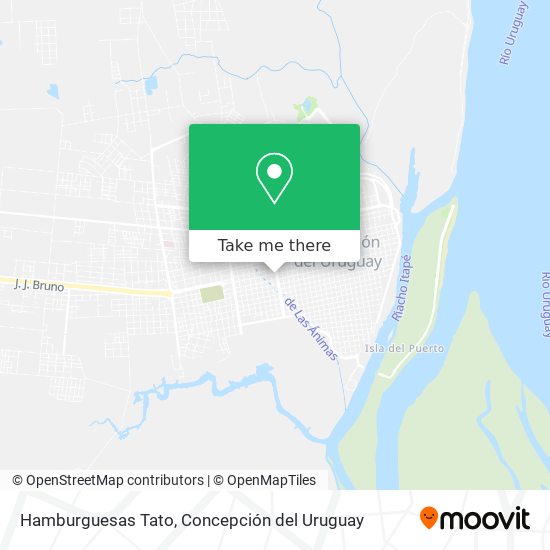 Hamburguesas Tato map