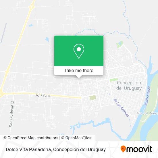 Mapa de Dolce Vita Panaderia