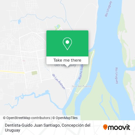 Dentista-Guido Juan Santiago map