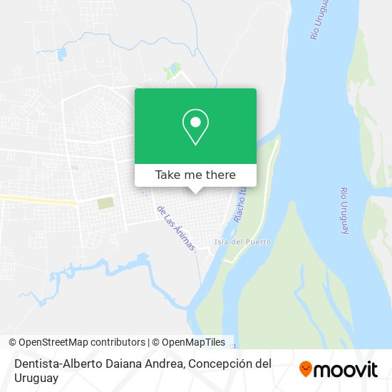 Mapa de Dentista-Alberto Daiana Andrea