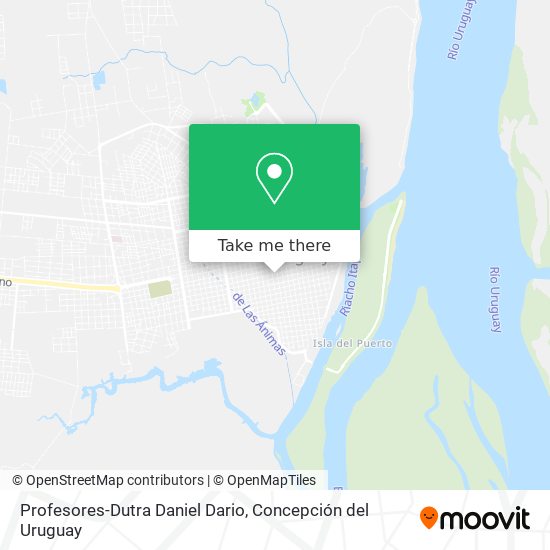 Profesores-Dutra Daniel Dario map
