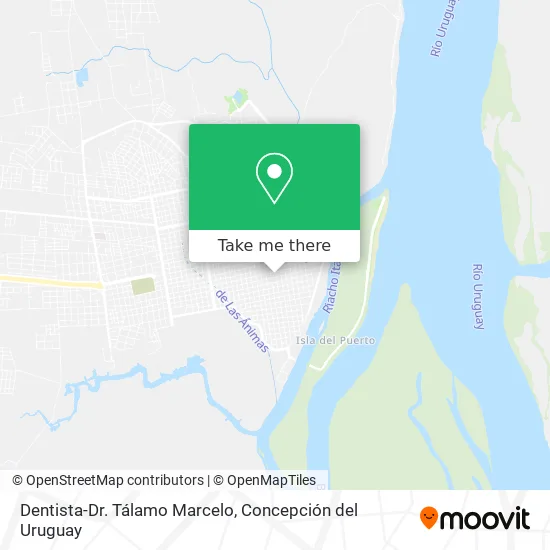 Mapa de Dentista-Dr. Tálamo Marcelo