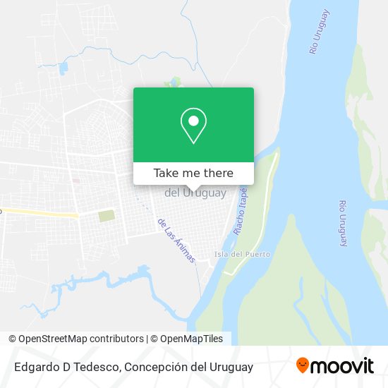 Edgardo D Tedesco map