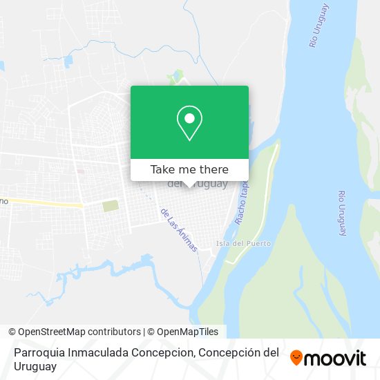 Mapa de Parroquia Inmaculada Concepcion