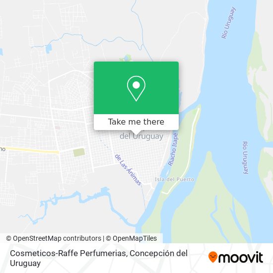 Cosmeticos-Raffe Perfumerias map
