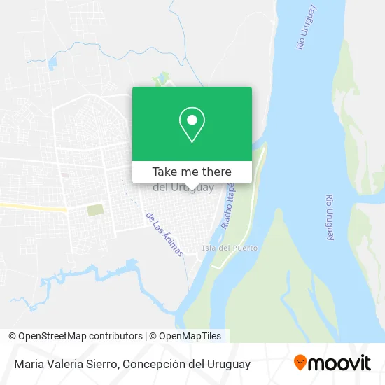Mapa de Maria Valeria Sierro