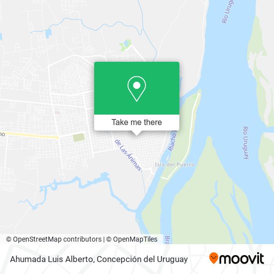 Ahumada Luis Alberto map