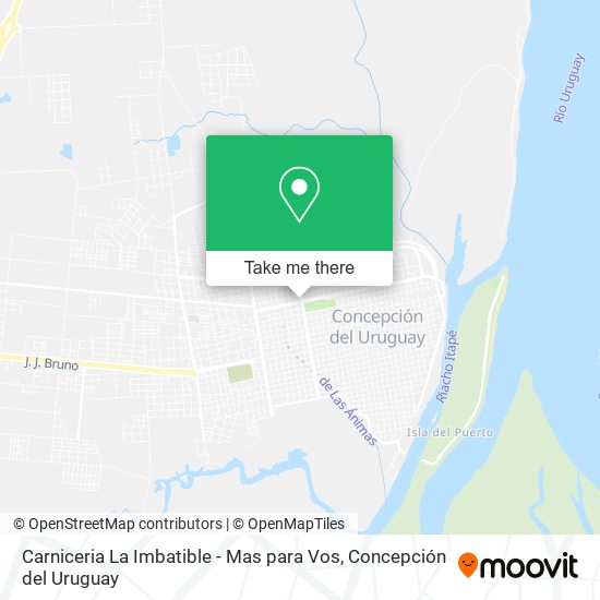 Carniceria La Imbatible - Mas para Vos map