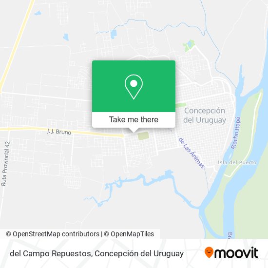 del Campo Repuestos map