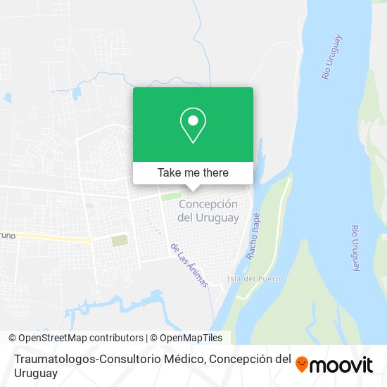 Mapa de Traumatologos-Consultorio Médico
