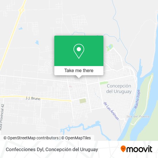 Confecciones Dyl map