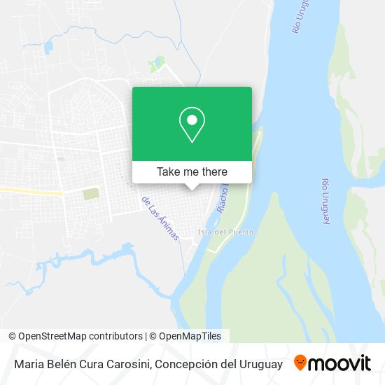 Mapa de Maria Belén Cura Carosini