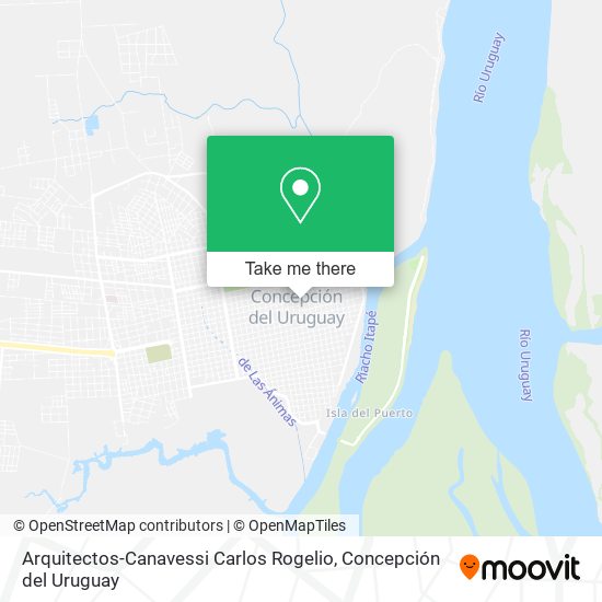 Arquitectos-Canavessi Carlos Rogelio map