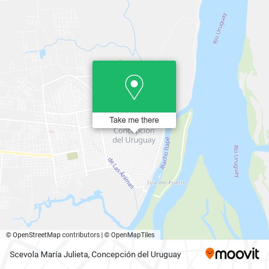 Scevola María Julieta map