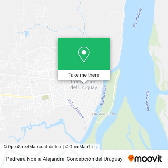 Pedreira Noelia Alejandra map