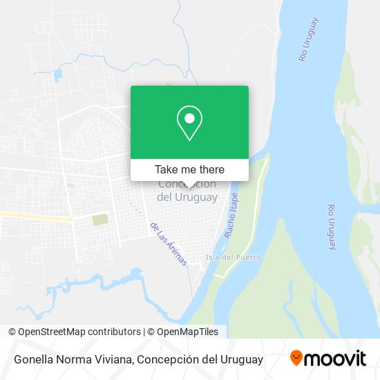 Mapa de Gonella Norma Viviana