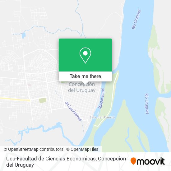 Ucu-Facultad de Ciencias Economicas map