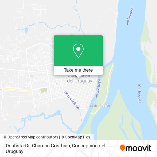 Mapa de Dentista-Dr. Chareun Cristhian