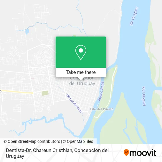 Mapa de Dentista-Dr. Chareun Cristhian