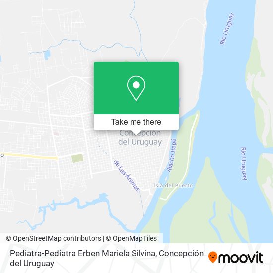 Pediatra-Pediatra Erben Mariela Silvina map