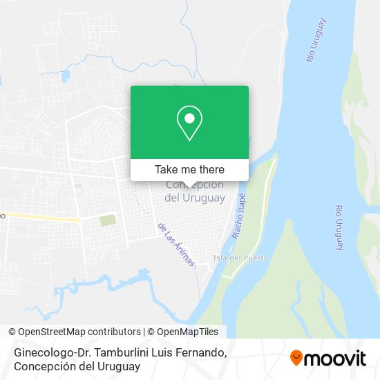 Ginecologo-Dr. Tamburlini Luis Fernando map